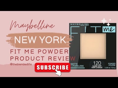 Maybelline Fit Me Matte + Poreless Powder Review | Is It REALLY Worth It?