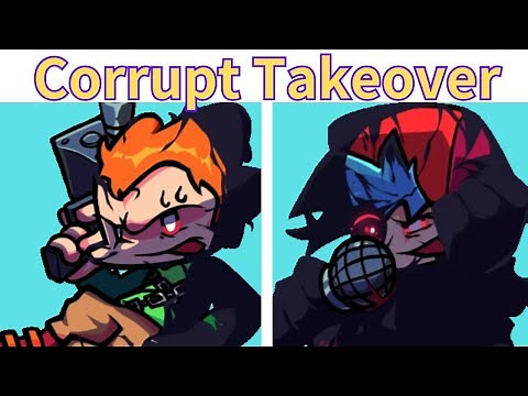 Friday Night Funkin'Corruption Takeover FULL WEEK + Cutscenes (FNF MOD