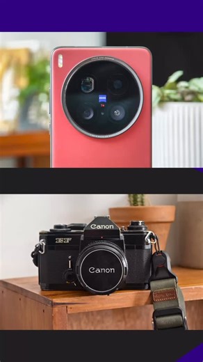 15K views · 20 reactions | How does one of the best phone cameras on the market right now compare with vintage film? I took my ‘70s Canon EF SLR out on the streets of London together with the Vivo X200 Ultra to see how two very different cameras handle the exact same shots. Which do you prefer? #analog #digital #photography #canon #vivo | The Verge | Facebook