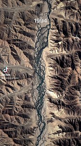 48K views · 521 reactions | The Yarlung Tsangpo River changes course over the years as it flows across the Tibetan Plateau. Stretching 1,760 miles (2,840 kilometers) across China, India, and Bangladesh, the river is the 11th longest in Asia. The section of river seen here is located south of the city of Lhasa, Tibet. 29.265970°, 91.300070° Source imagery: NASA / Google Timelapse | Daily Overview | Facebook