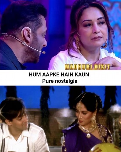 НUМ ААPKE HAIN KAUN Pure nostalgia #salmankhan #madhuri #recreate old #moments #trendingshorts