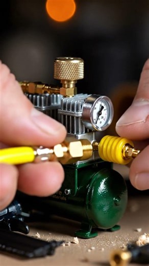 Compact Air Compressor (Green) #viral #shorts #amazing #omg