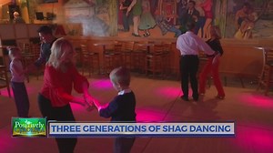 Three generations of Shag Dancing