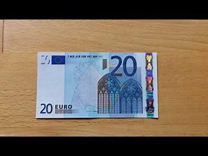 [4K] 20 Euro Banknote Series 2002