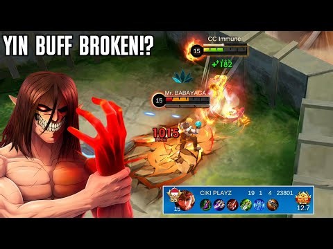 AKHIRNYA YIN DI BUFF JUGA! SKIL 1 MODE ULTI BISA SAMPAI 3 KALI