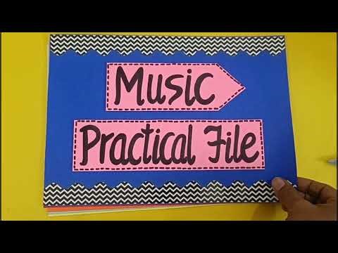 Music Project File for Class 12th 