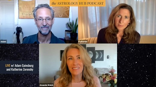 Join Amanda 'Pua' Walsh, Katherine Zorensky and @Adam gainsburg on the newest episode of the Astrology Hub Podcast! You'll learn... 🌑Katherine's story with Astrology and how it's informed her practice as a Tantra practitioner 🌒How Kathryn redefines power for a better understanding of autonomy 🌓What is Embodied Astrology and what embodiment actually means 🌔Why there's no need to worry about transits More episodes with Adam 📽️ EP: 147 Mars, Unifying Desire & Purpose https://youtu.be/3KtXCDO1E