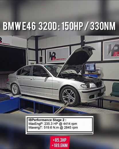 BMW E46 320D Performance Upgrade with M47 Turbo