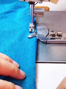 DY 585 Folder Industrial Sewing Machine Parts  Anti-Hemmer  Edging Car Hemmer Curling Device Tool Knitted Thin Material Folder