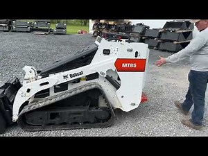 2019 Bobcat MT85 Rubber Track Mini Skid Steer Loader Kubota Diesel New Tracks Aux Hyds Quick Attach