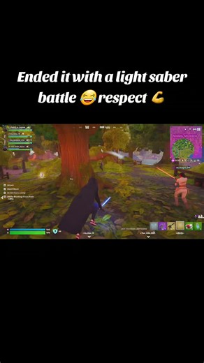 Epic Fortnite Lightsaber Battle Clips