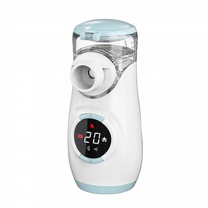 [Hot Item] Rechargeable Timer Function Mesh Nebulizer Best Performance Nebulizador with Visual Screen for Kids and Adults