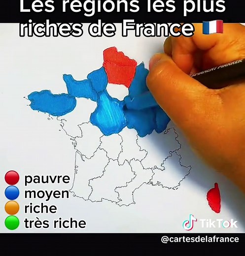 Les régions les plus riches de France