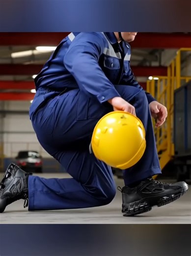 Queste sneakers basse presentano tomaia in mesh traforato grigio-nero per massima traspirabilità, struttura scheletrica esposta per supporto dinamico, suola ammortizzata trasparente antiscivolo e chiusura rapida a rotella metallica (stile BOA) che evita lacci slacciati Perfette per turni lunghi in officina: leggere, antistatiche (ESD), con puntale protettivo invisibile e suola platform per assorbire urti #ScarpeAntinfortunistiche #Antinfortunistica #ScarpeDaLavoro #SafetyShoes #TikTokShop @tutto