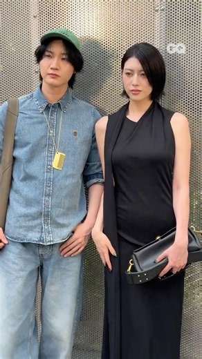 #アミパリス パリでの2027春夏コレクションには桜田通、三吉彩花、BRIGHTら豪華なメンバーが来場した。