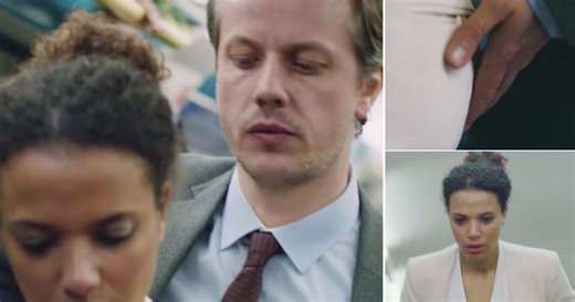 Shocking video shows woman being groped on Tube