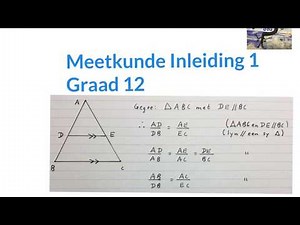 Meetkunde graad 12 Inleiding 1 (wiskdou)