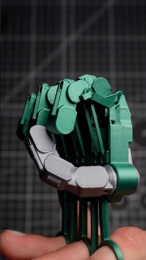 3D Printed Robotic Mech Hand