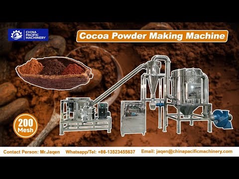 200 Mesh Cocoa Powder Making Machine|Cocoa Powder Fine Milling Machine|Cocoa Powder Milling Machine