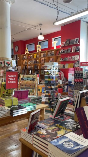 Take a break from the cold with a bookstore trip today!🌬️📚 | Strand Book Store