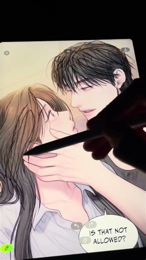 Greedy. App: AmberPaint❤️ #romance #manhwareccomendation #greedy #2danimation #omori