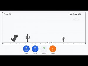 Chrome Dino - Gameplay | Modern Twist on the Classic Chrome Dino Game