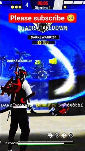 1v4 Clutch in Free Fire 😈🔥 Unbelievable Comeback! #Shorts