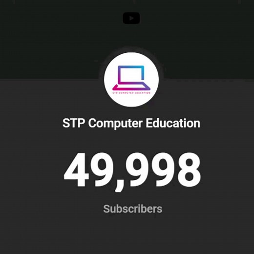 Instagram video by STP Computer Education • Feb 25, 2023 at 4:46 AM