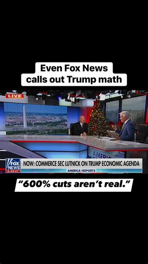 HOLY SHIT. Even Fox News wasn’t buying it. Fox’s John Roberts presses Trump ally Howard Lutnick on Trump claiming he cut drug prices by 600% — which is literally mathematically impossible. Lutnick’s response? “Basically what he’s saying… is we’re hammering the price of drugs down.” No facts. No math. Just vibes. When your defense is “we all know what he means,” the lie has already collapsed. Watch closely. This is what getting caught looks like. 👀 #FoxNews #Trump | Chase Lindsey