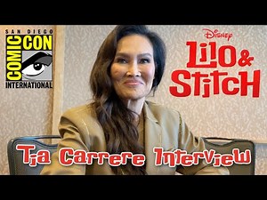 Tia Carrere Interview, Mrs. Kekoa in "Lilo & Stitch" 2025 | San Diego Comic-Con 2025