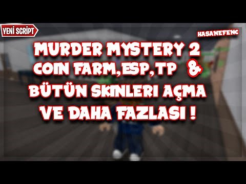 MURDER MYSTERY 2 EN İYİ SCRİPT! *Visual Bütün Skinleri Açma*