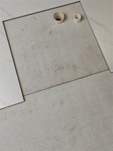 Two-hole tile laying #tile #laying #tips #trick #tipsandtricks #asmr #diy #diyproject #diytile #satisfying #satisfyingvideo #fyp