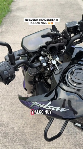 ¡No SUENA NADA al ENCENDER! 😳, Pulsar N125 😮‍💨🔥 #bajaj #pulsarn125 #motos #bikerlife #encendido
