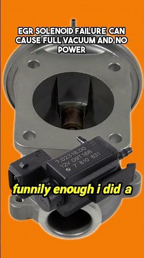 EGR Solenoid Failure