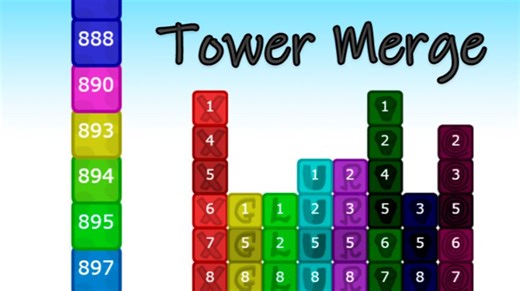 Tower Merge 🕹️ Play on CrazyGames