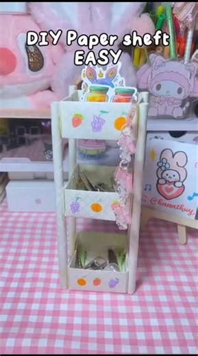 homemade shelf #diy art craft