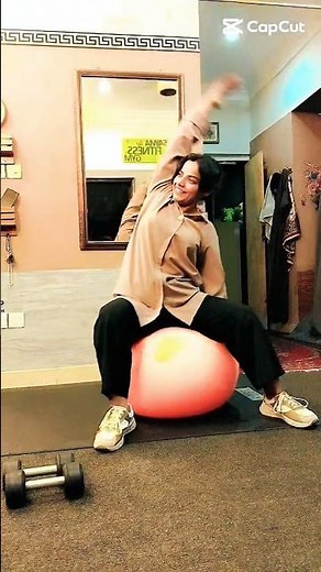 Flexibility with Gym Ball Best Stretching#BallWorkout #Flexibility #StretchingRoutine #CoreStrength