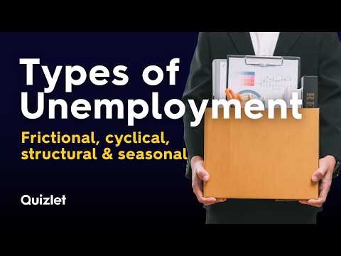 Types of Unemployment Explained | Frictional, Cyclical, Structural and Seasonal