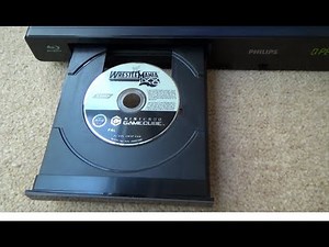 What Happens When you put a Nintendo GameCube Game in Blu-ray Player
