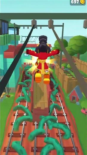 Subway surfers Plant invasion no floor challenge#subwaysurfers#shorts