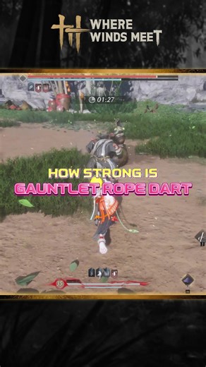 How Strong is the upcoming Gauntlet Rope Dart | Where Winds Meet #WhereWindsMeet #wwmcies5 #wwmccps5 #gamingtipsandtrick #askmeanything