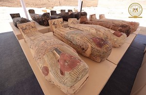 Hundreds Of Perfectly Preserved Mummies And Bronze Statues Unveiled In Egypt