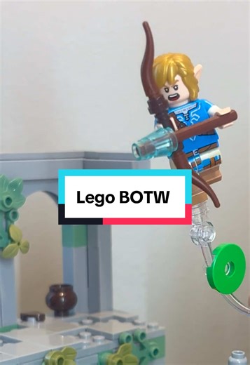 Lego Breath of the Wild MOC 🏹🦁 #lego #legendofzelda #breathofthewild #legomoc #legotiktok