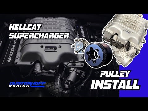 How-To: Hellcat Supercharger Pulley Install (Ram TRX - Dusterhoff Racing)