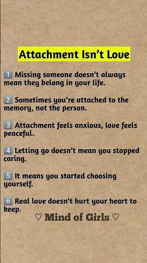 Attachment Isn’t Love | The Psychology of Emotional Dependency #psychology #psychologyfacts