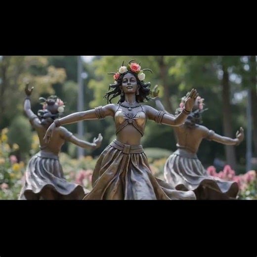 Magical Dancing Statues #scifi #fantasy #dance #dancevideo #dancer