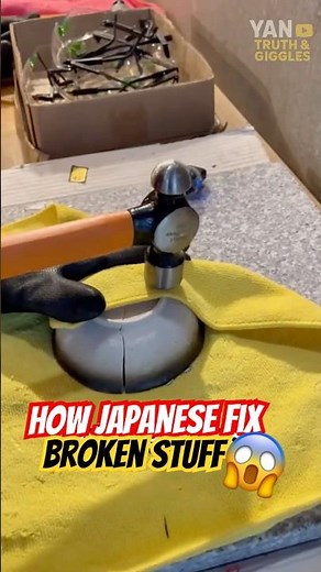 Japanese method to turn broken stuff into gold⁉️😱 #driftphonk