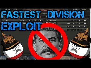 Hearts Of Iron 4: Fastest Division Exploit Cheat