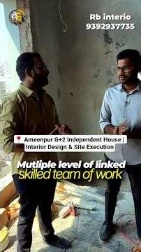 How We Execute Interiors On Site | 150 Sq Yards G+2 Independent House | Ameenpur | RB Interio