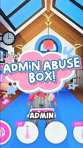 Free Admin Abuse Box!😍 #adoptmeroblox #adoptme #roblox #robloxgame #shorts #adoptmepets